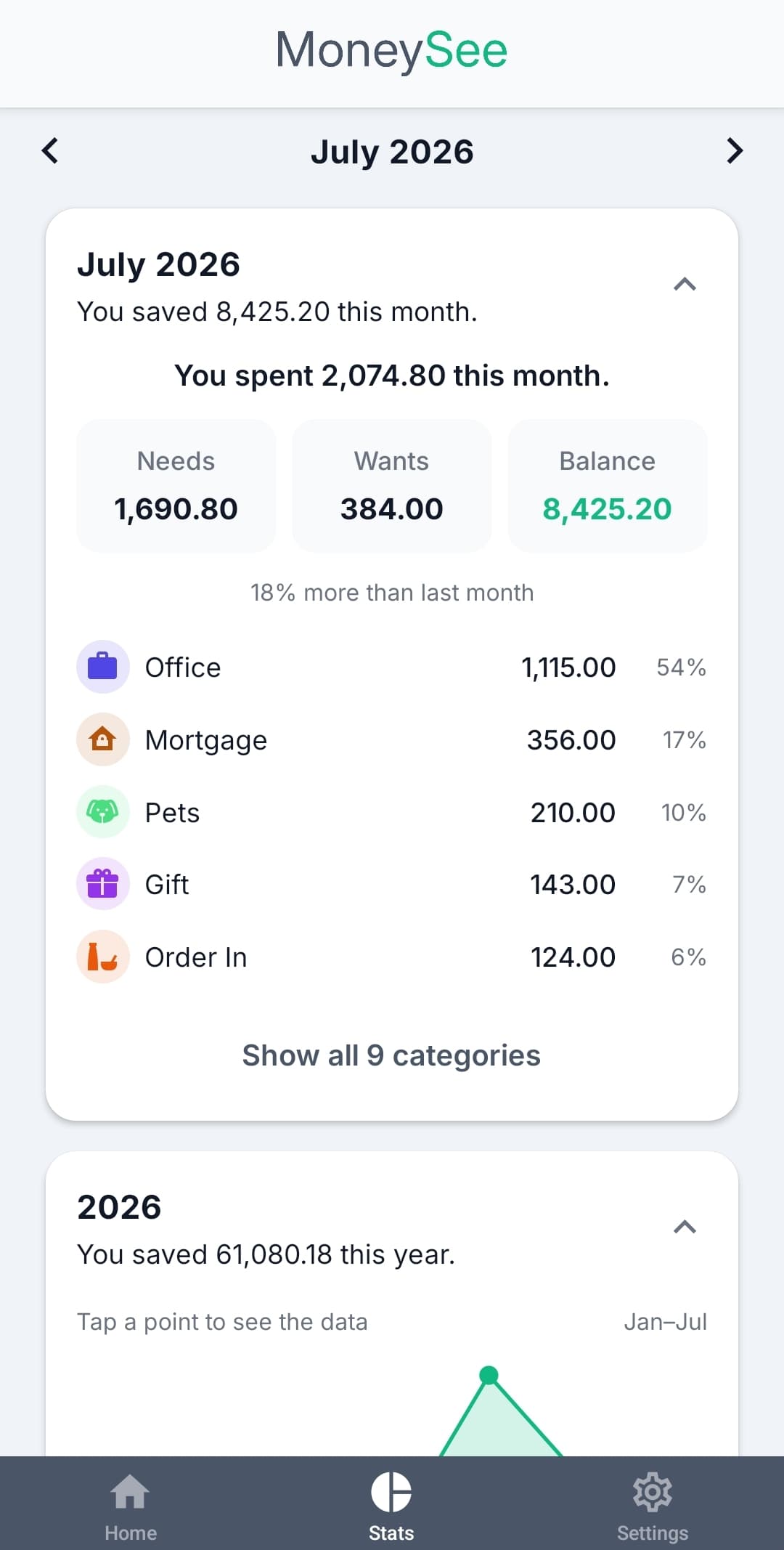 MoneySee app screenshot 3